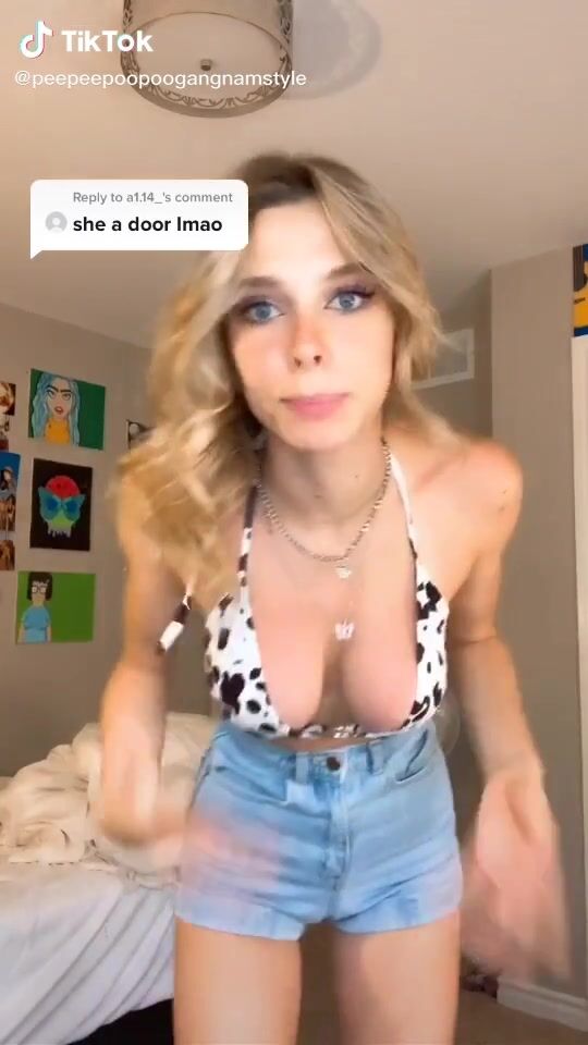 Ashley Matheson Smashedely Bikini Top Cleavage Shorts Reply To