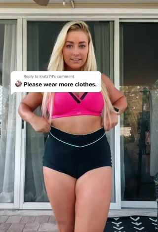 Alexandria Knight (@alexxxprincesss) #sexy  #butt  #big butt  #cameltoe  #black shorts  #shorts  «Reply to @kratz74 ✨no✨»