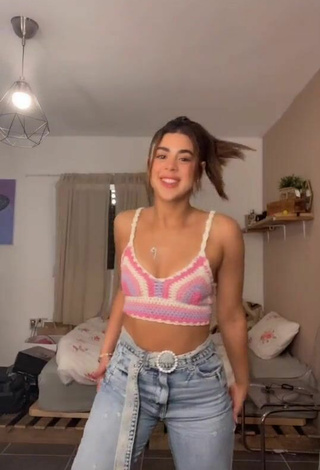 Angel Baranes (@angelbaranes) #crop top  #cleavage  «לג בעומר שמח לכולםםםםםםםםם #foryou»