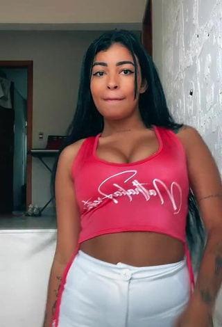 MC Lya (@mclya_) #cleavage  #big boobs  #crop top  #shorts  #white shorts  «#lovefunkhouse»