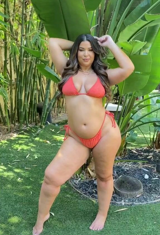 FashionNova (@fashionnova) #cleavage  #bikini  #electric orange bikini  #big butt  «Can You Handle This? ❤️‍...»