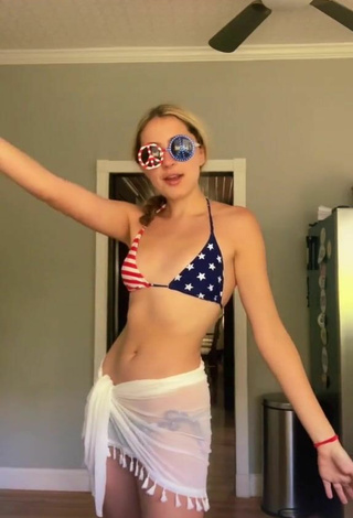Vikavids (@vikavids) #bikini top  #booty shaking  «Fourth of July edition...»