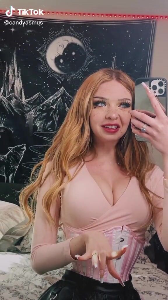 Candyasmus (@candyasmus) #cleavage #big boobs #corset... «You feel
