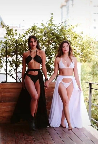 Manu Barrios (@manubarrioos) #cleavage  #tattooed body  #underboob  #bikini  #black bikini  «ASTRANTIA BABES @lailanysota BY...»