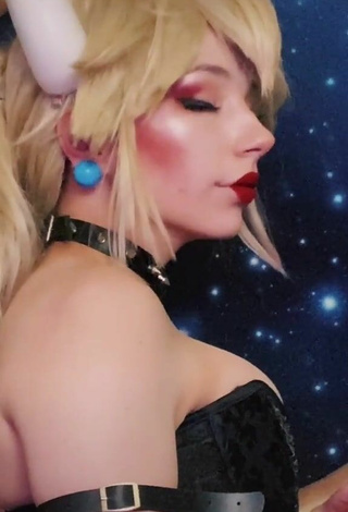 Ken (@lovebunnycosplay) #cleavage #red lips #cosplay «What's your guys favorite...»
