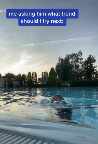 Silvia Solymosyova (@sisa_solymosyova) #cleavage  #bikini  #blue bikini  #swimming pool  #wet  «sorry, this trend is inappropriate»