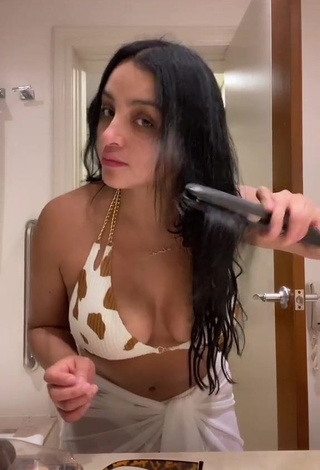 Alma Ramirez (@iamalmaramirez) #cleavage  #bikini top  #bouncing boobs  #big boobs  «This song lives rent free in my...»