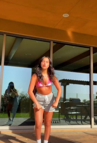 Karina Prieto (@karina.prieto) #cleavage  #bikini top  #shorts  #bouncing boobs  #booty dancing  «the lighting \u003E\u003E\u003E»