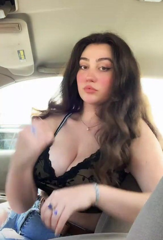Simone (@imsiiimone) #car  #cleavage  #big boobs  #sexy 