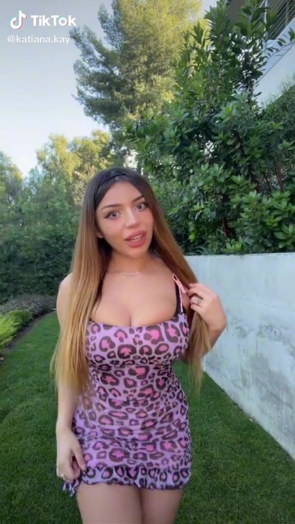 Katiana Kay (katiana.kay) cleavage big boobs bouncing... «This is