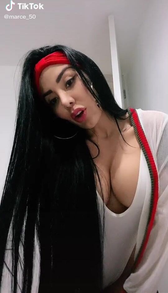 Marcela Reyes Marce50 Cleavage Big Boobs Bodysuit Como Quieres Que Te Quiera 