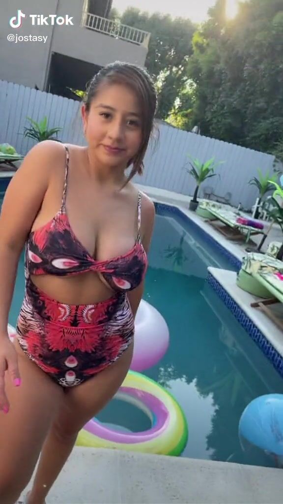 Baby J (@jostasy) #bikini #swimming pool #big boobs... «How did I do