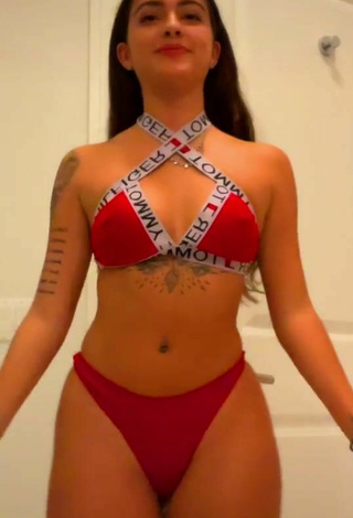 Malu Trevejo (@malutrevejo) #bikini  #red bikini  #booty shaking 