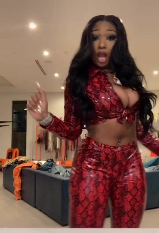 Megan Thee Stallion (@theestallion) #cleavage  #butt  #big butt  «BITCH OUT NOW #realhotgirlshit»